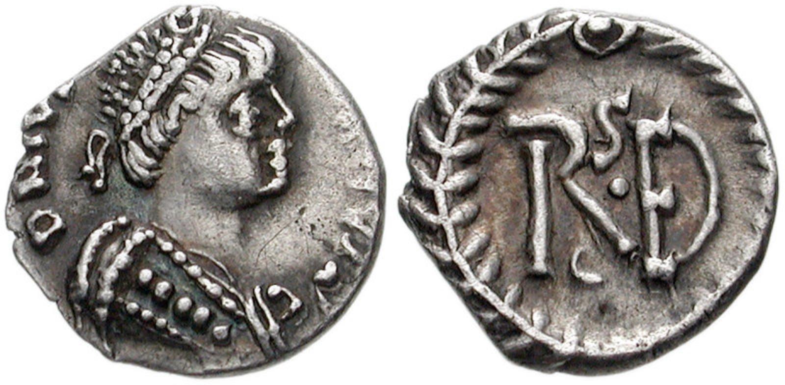 Монета с изображением Витигеса.