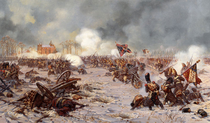 Сражение у Прейсиш-Эйлау, 1807.