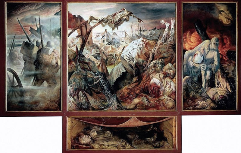 Триптих «Война», Отто Дикс.