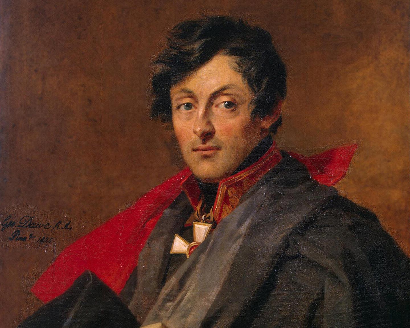 Портрет Александра Ивановича Остермана-Толстого, 1825 г. Джордж Доу.