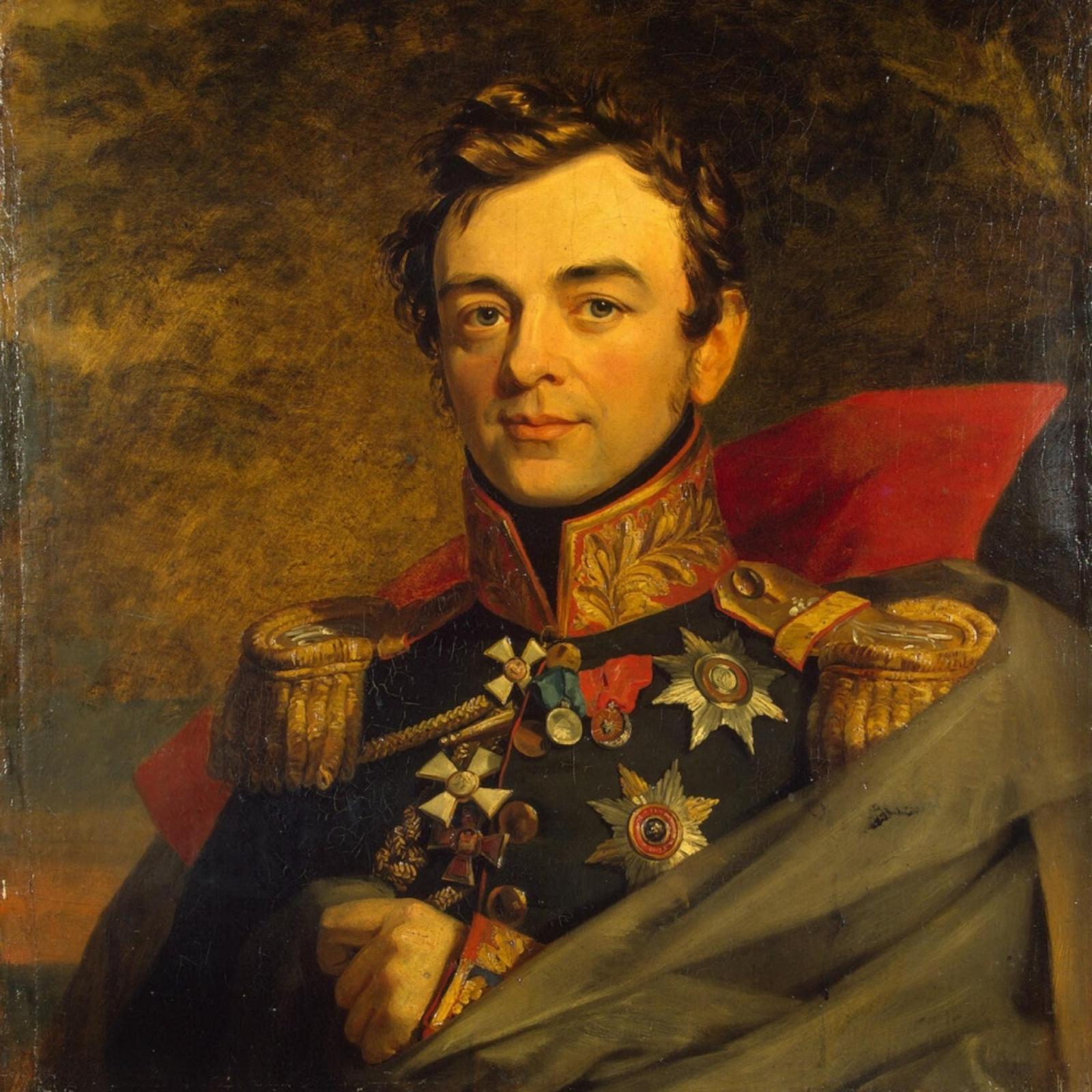 Генерал Паскевич - портрет кисти Д. Доу 1823-25 гг. 