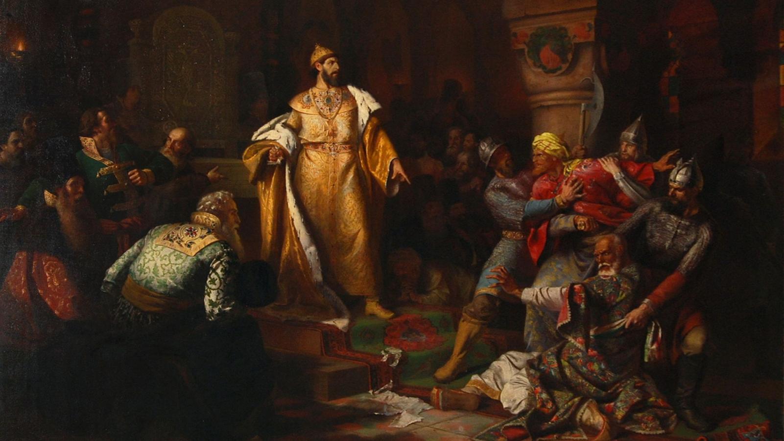 Иван III свергает татарское иго.