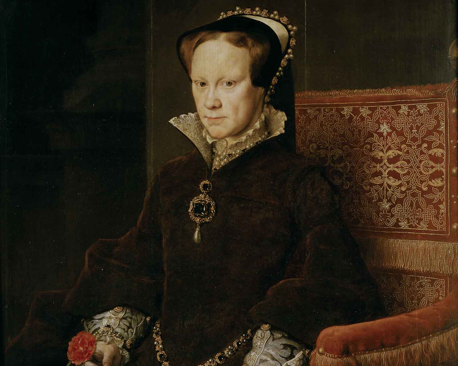 Портрет Марии I Английской, 1554 г. Антонис Мор.