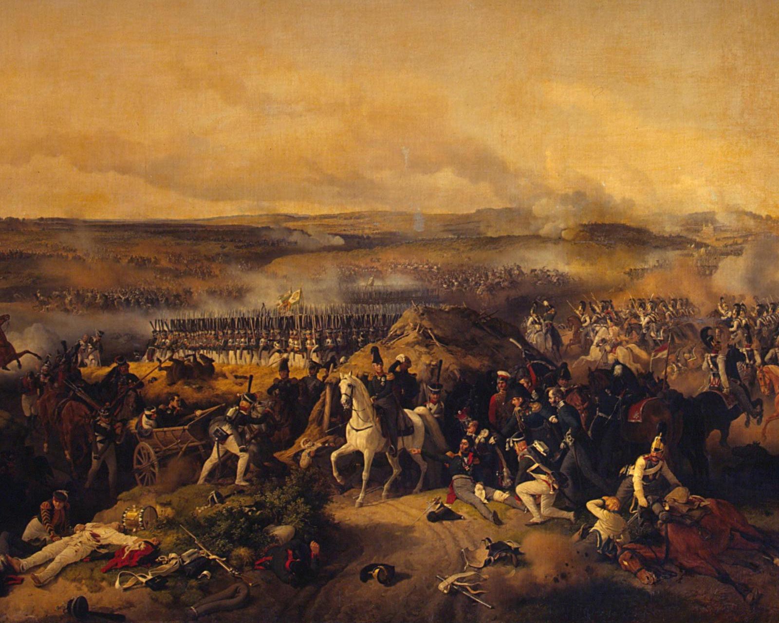«Сражение при Бородине 26 августа 1812 года», 1843 г. Петер фон Гесс.