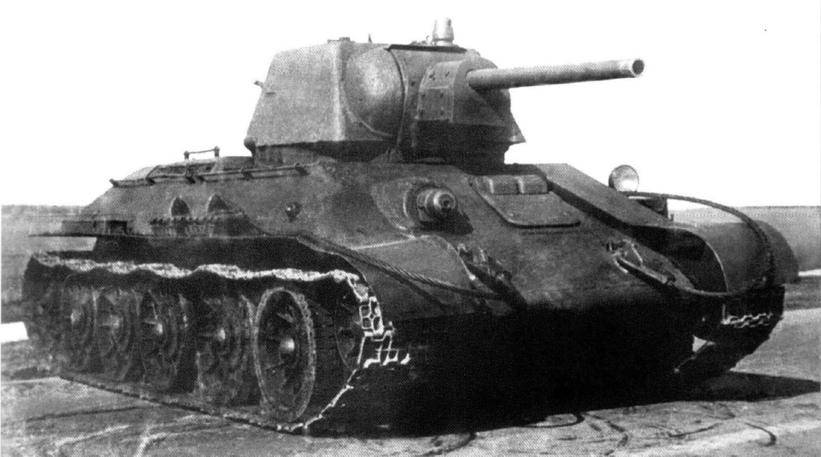 Танк ТО-34, осень 1942 года.