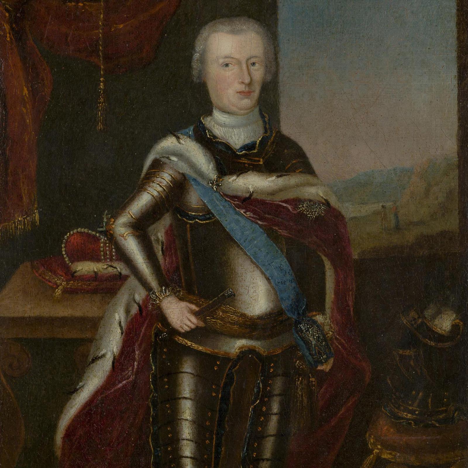 Принц Антон Ульрих Брауншвейгский. Портрет 1740−1741 годов. 