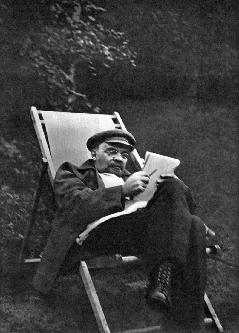 Ленин в Горках, 1922 год. 