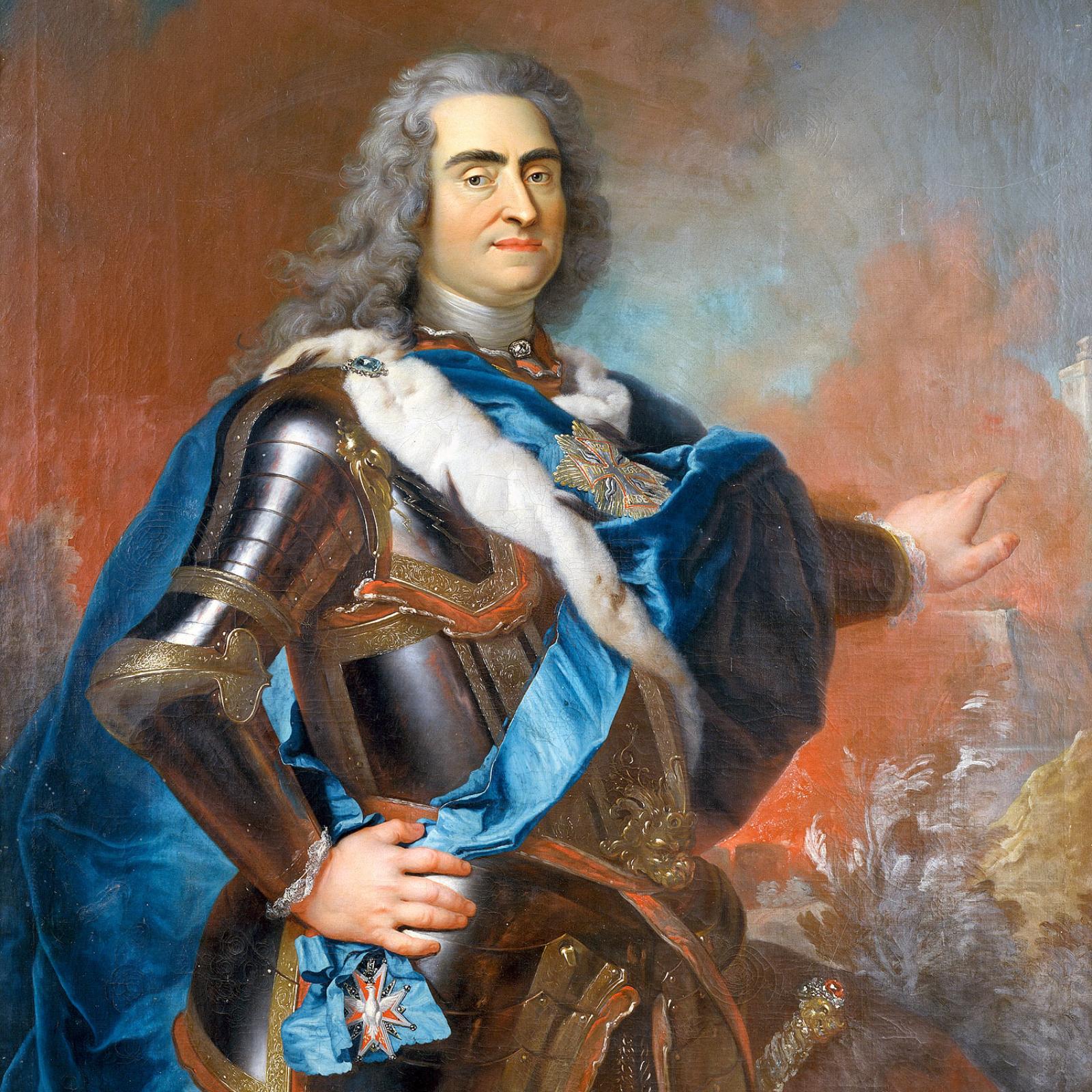 Портрет Августа, Луи де Сильвестр XVIII век.