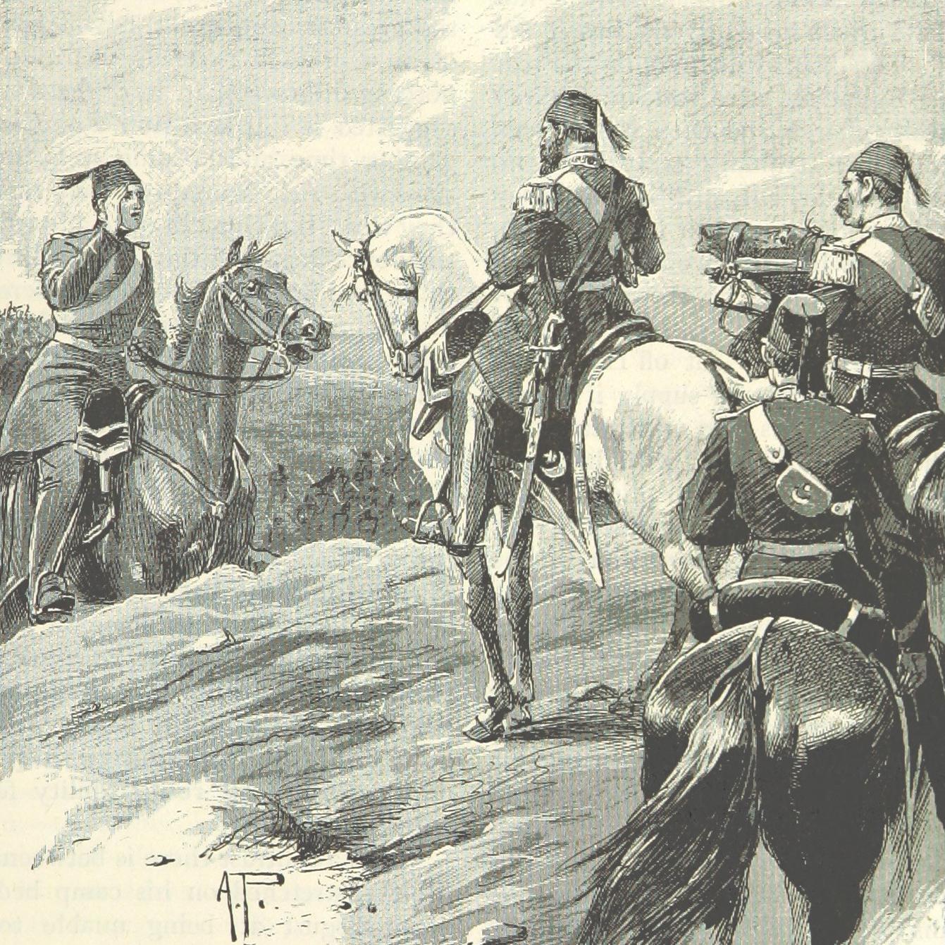 Мольтке в битве при Незибе.