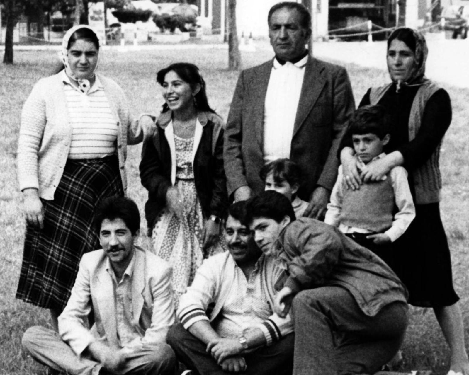 Турецкая семья, начало 1980-х, Берлин.