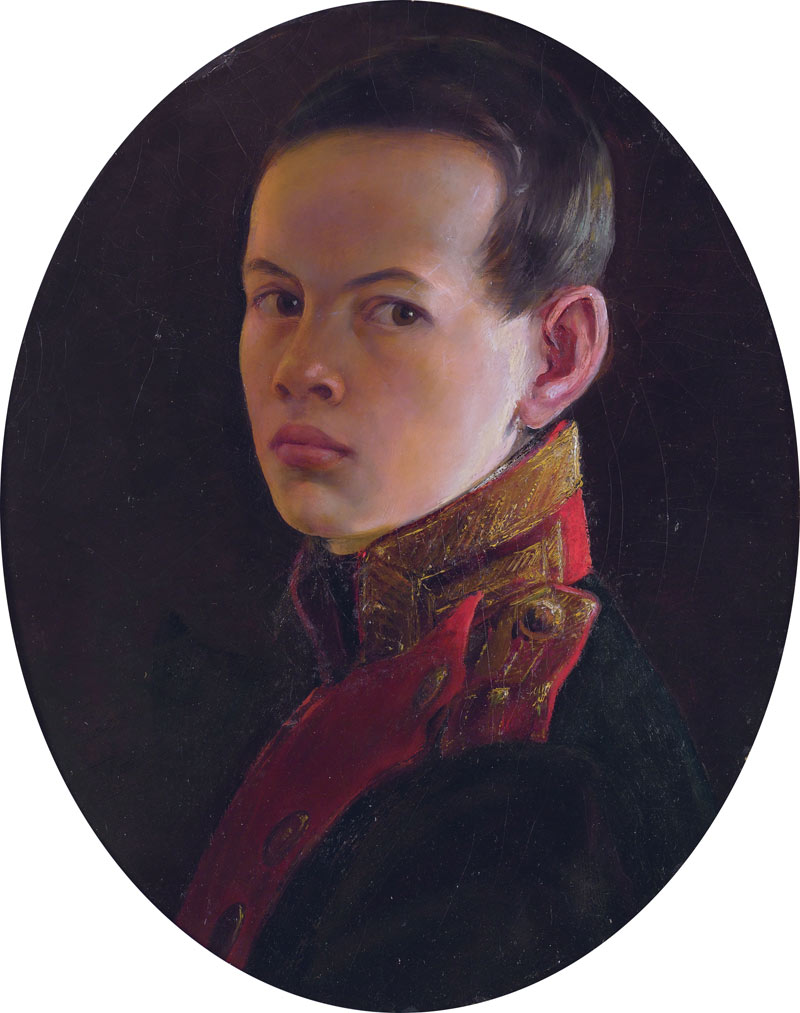 Портрет Александра II. Дж. Доу, 1827.