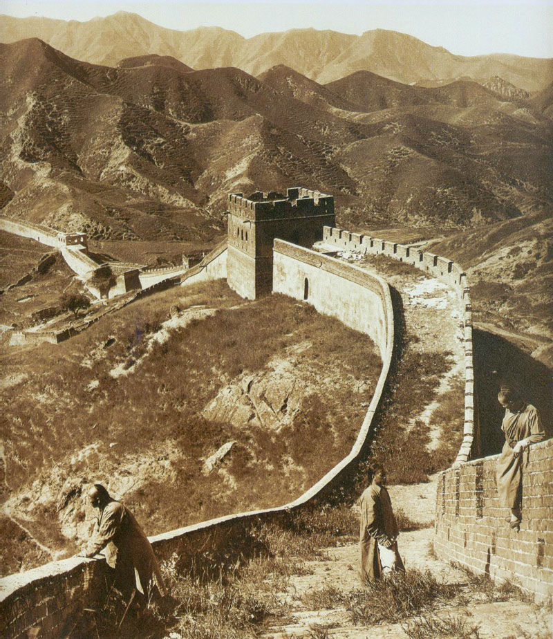 Великая Китайская стена, 1907 год. 