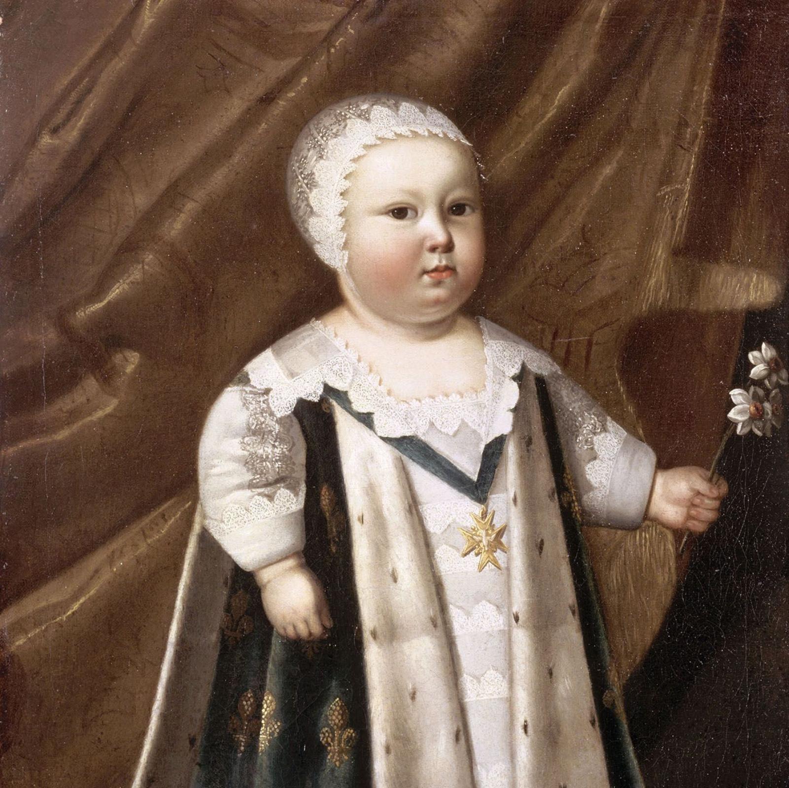 Людовик XIV в детстве.