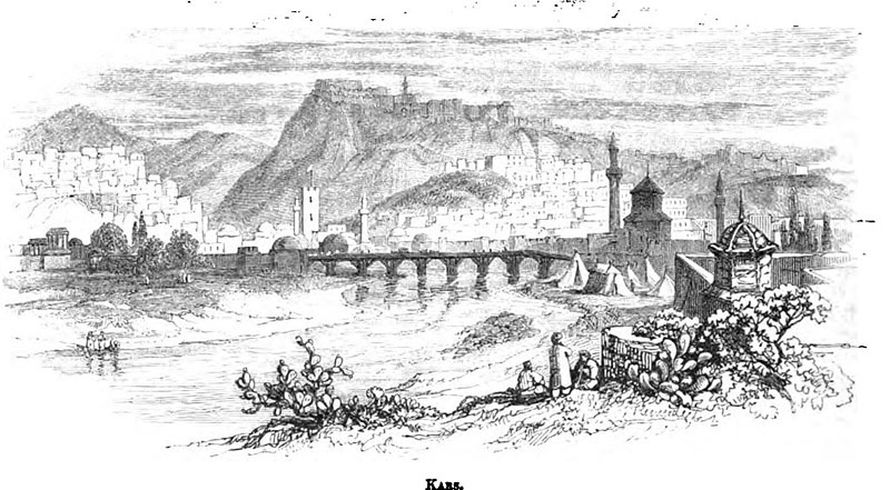 Крепость Карс в 1850-х гг.