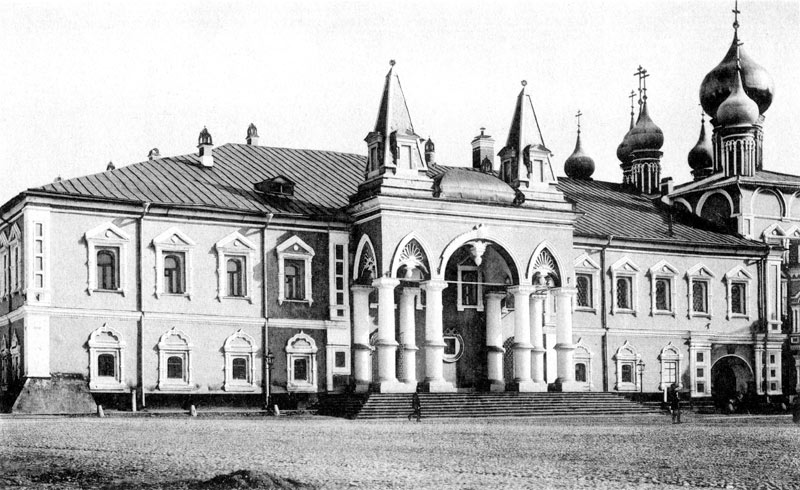 Чудов монастырь в начале XX века. 