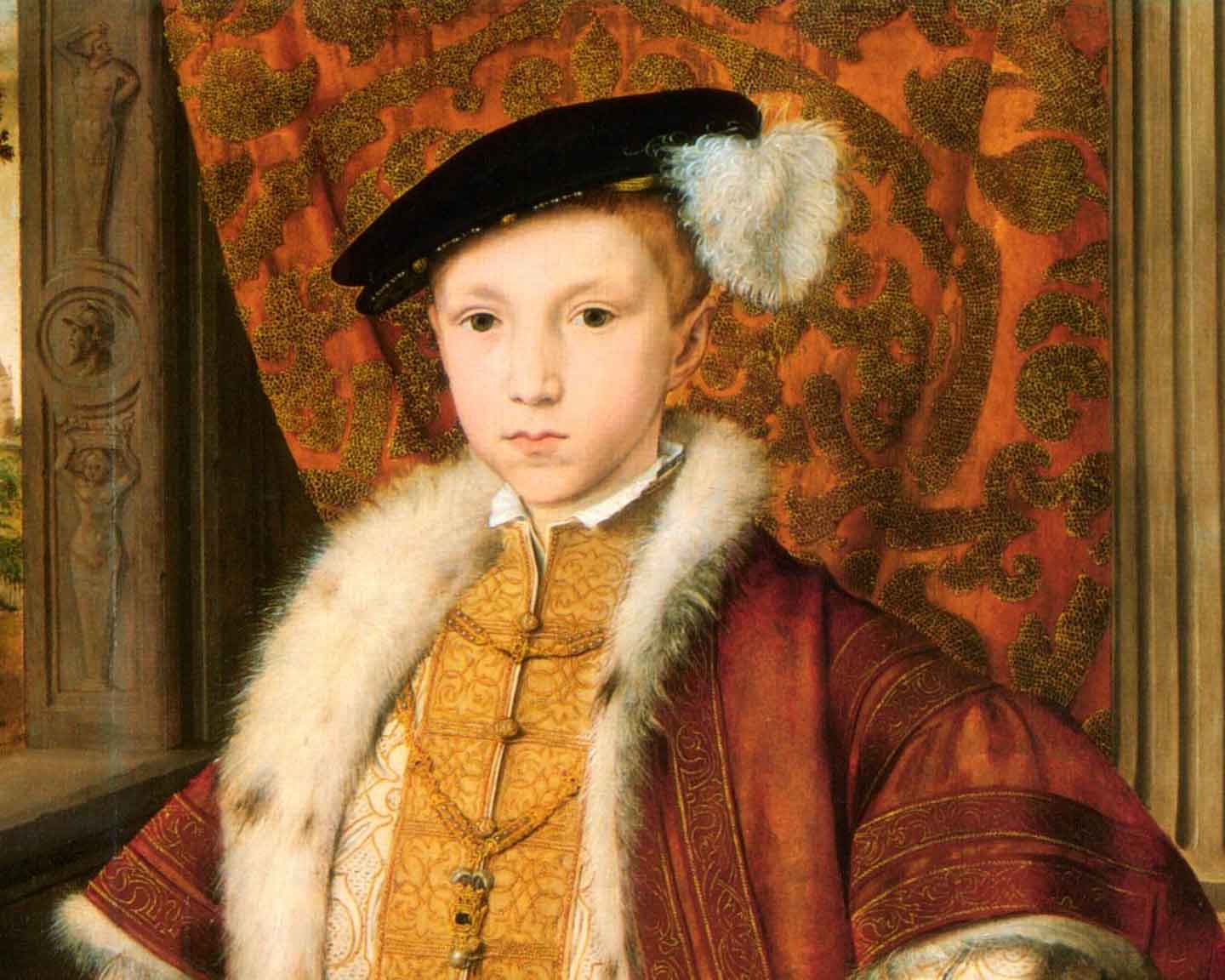 Эдвард VI Тюдор, 1546 г. Ганс Эворт.