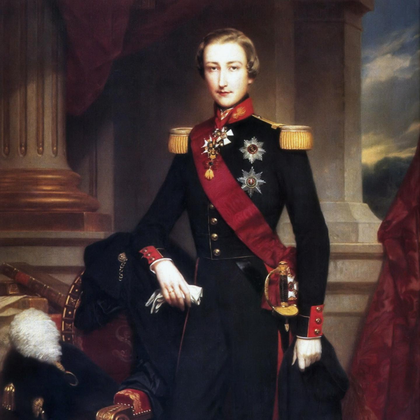 Леопольд, наследник престола, Никез де Кейзер, 1853. 