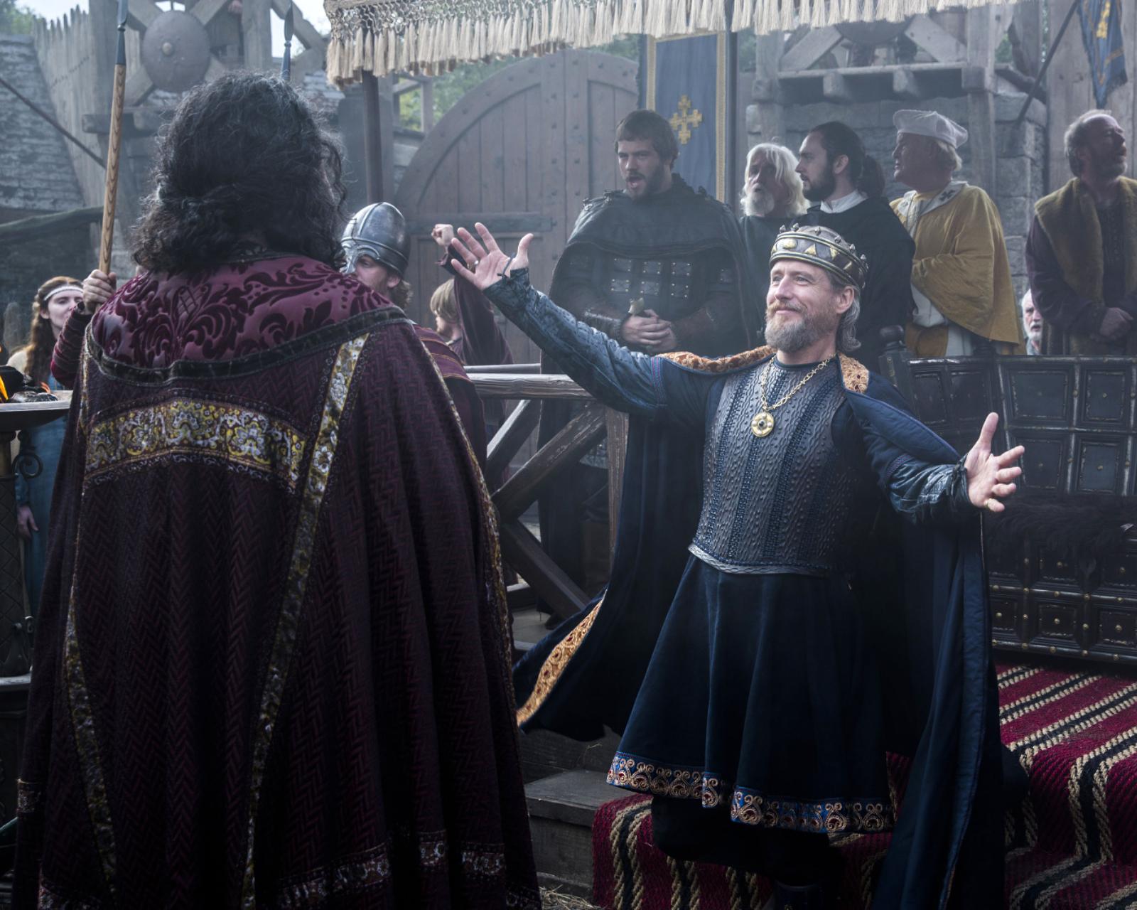 Король Эгберт в сериале «Викинги». 