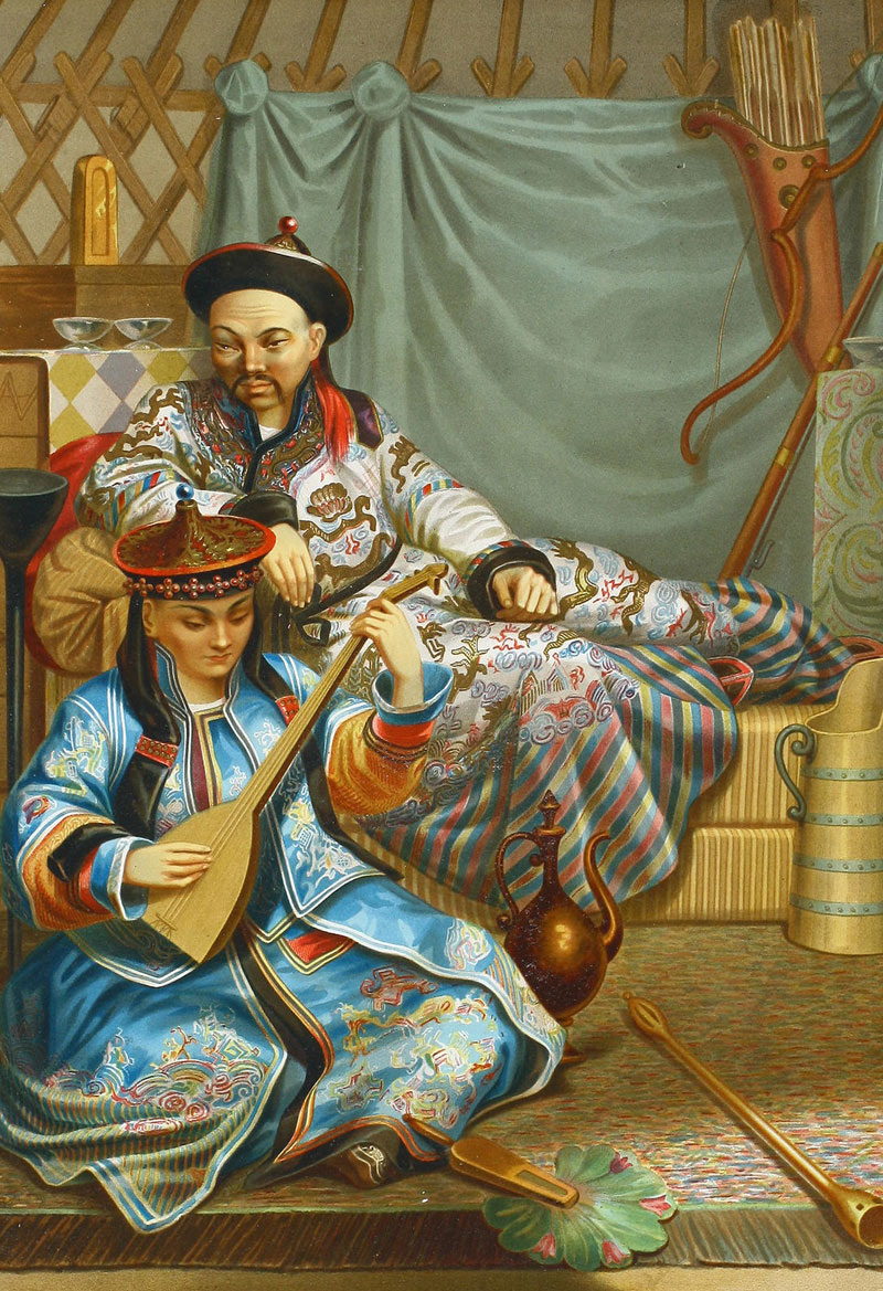 Буряты. «Этнографическое описание народов России», 1862.