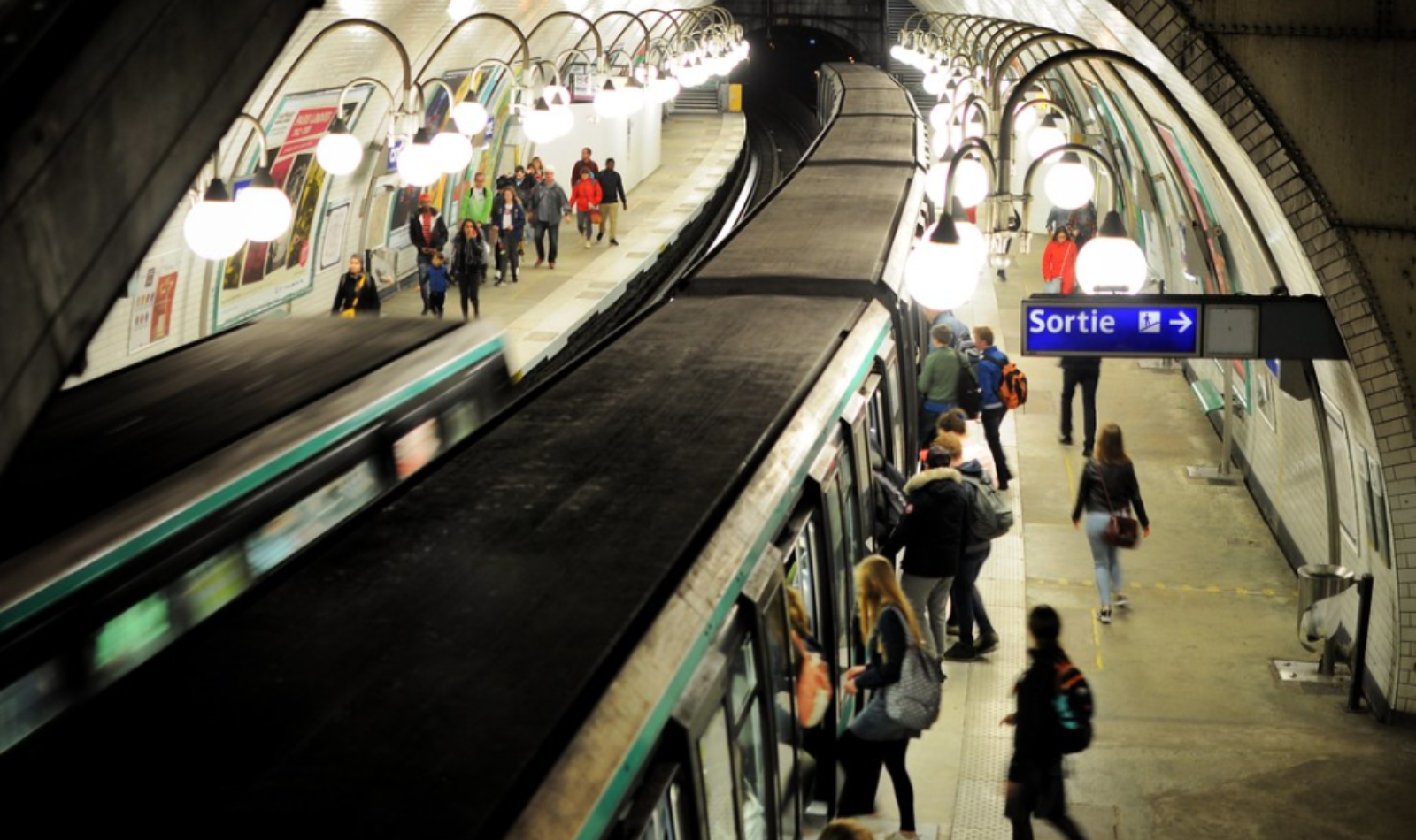 Парижское метро в 2019 году. 