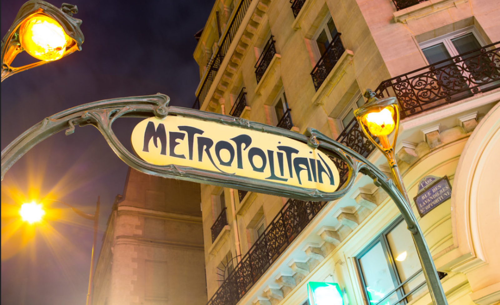 Метрополитен в Париже. 