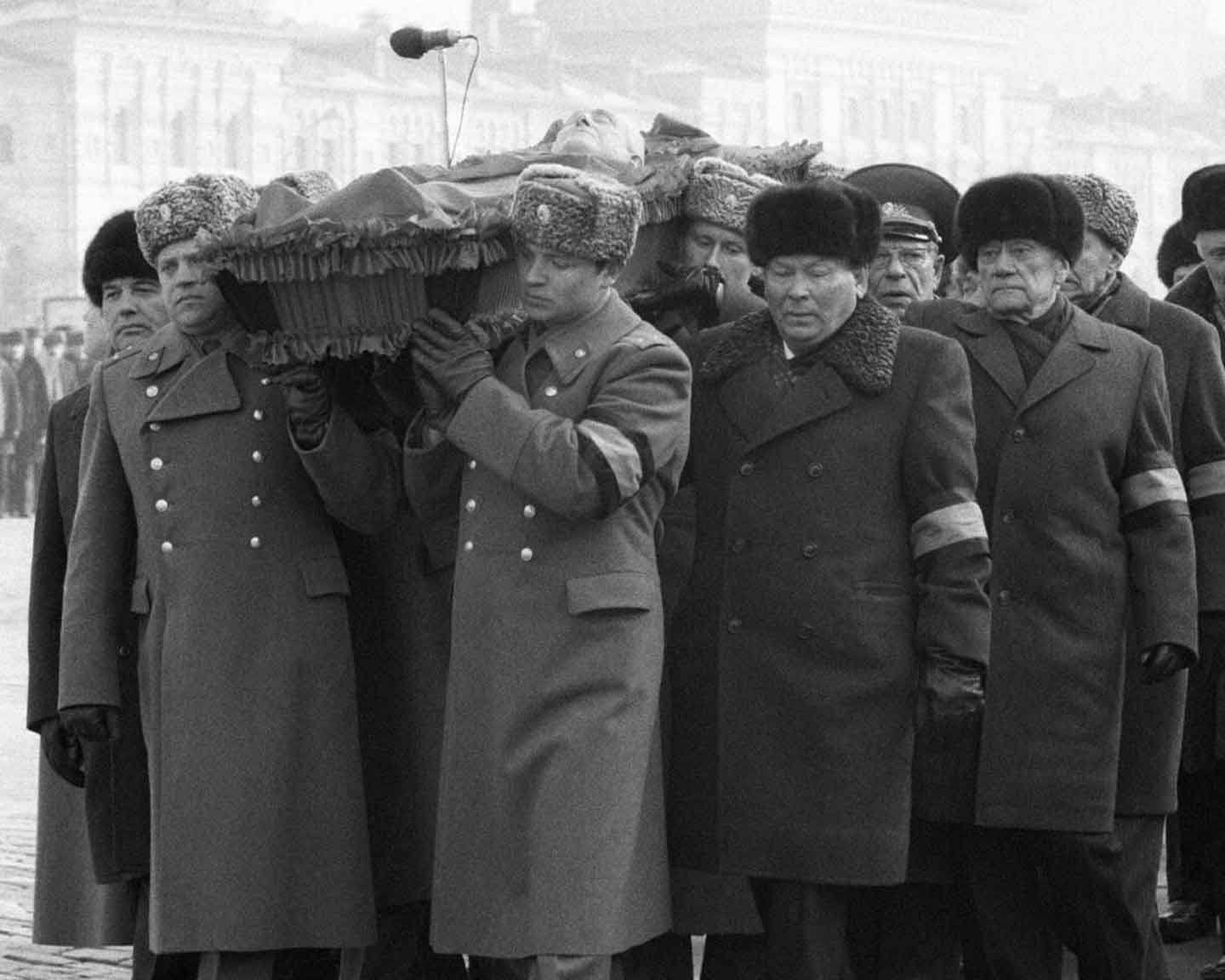 Похороны Андропова, 1984 год. 