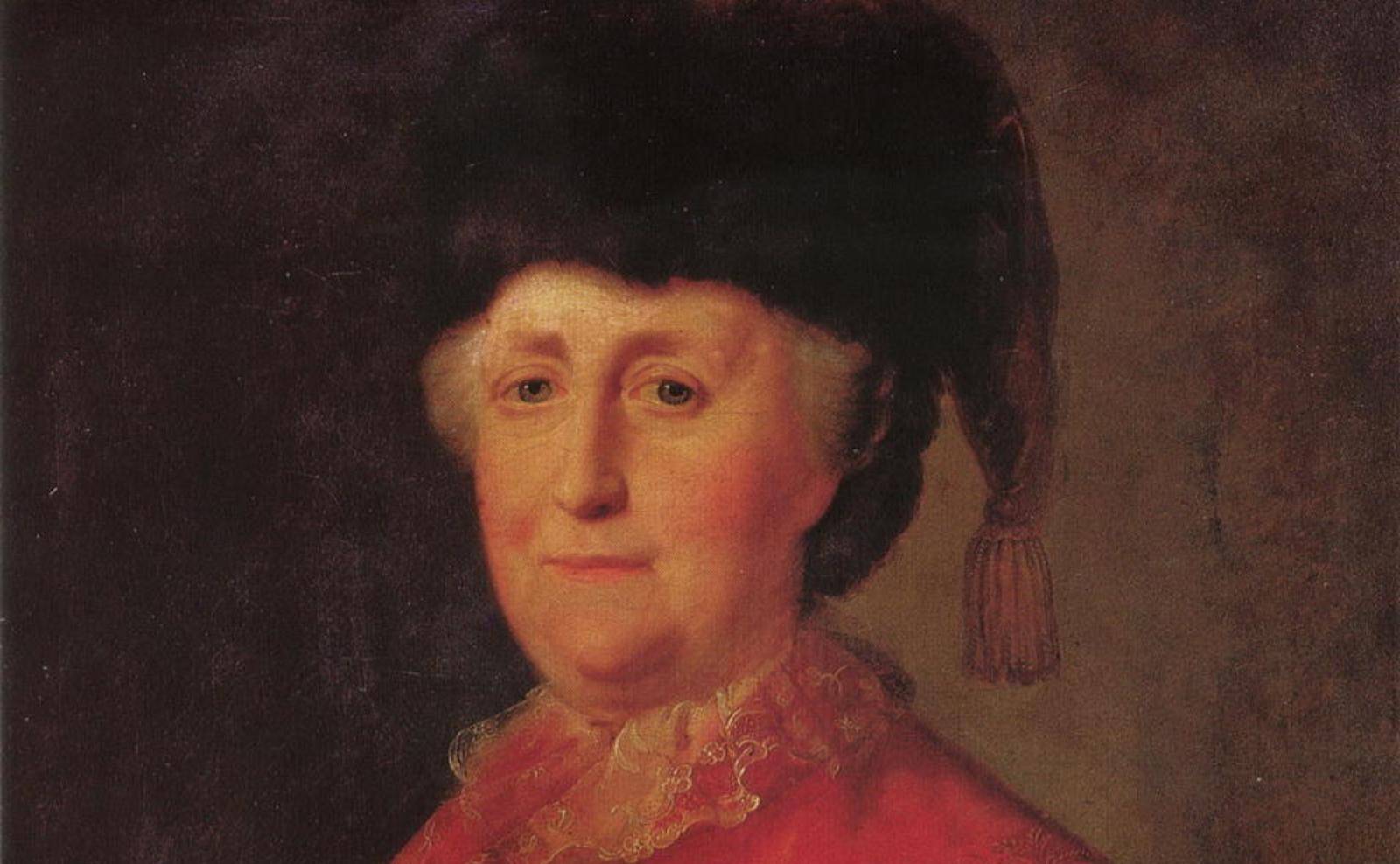 Портрет императрицы Екатерины II в дорожном костюме. Михаил Шибанов, 1787 год.