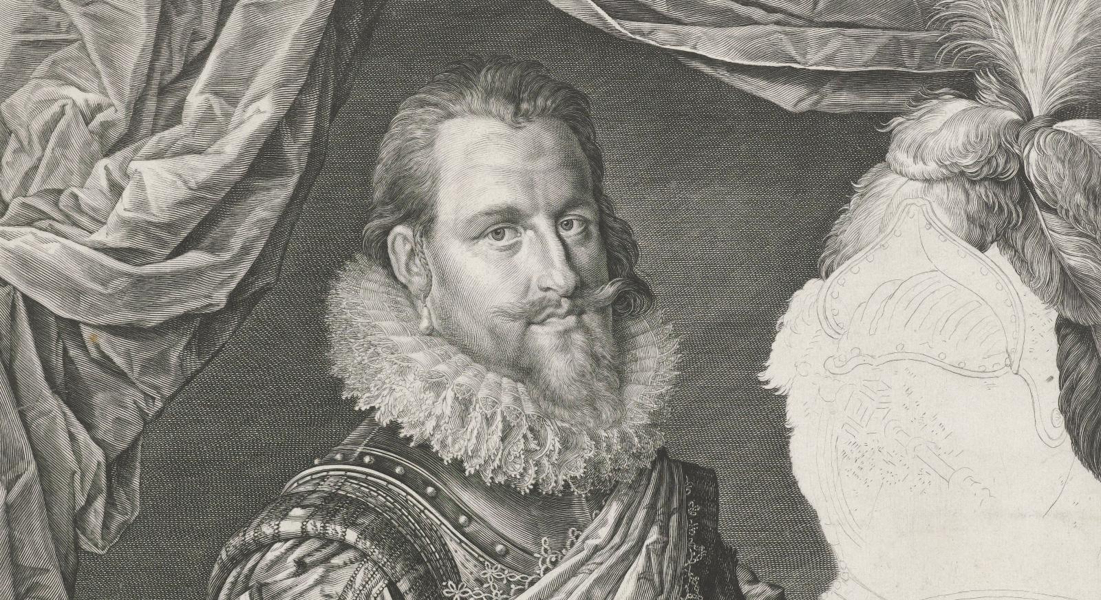 Кристиан IV, король Дании и Норвегии. 