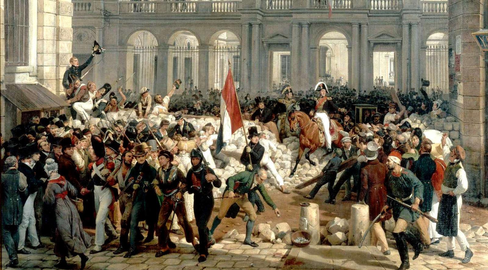Луи-Филипп в революционном Париже, 1830. 