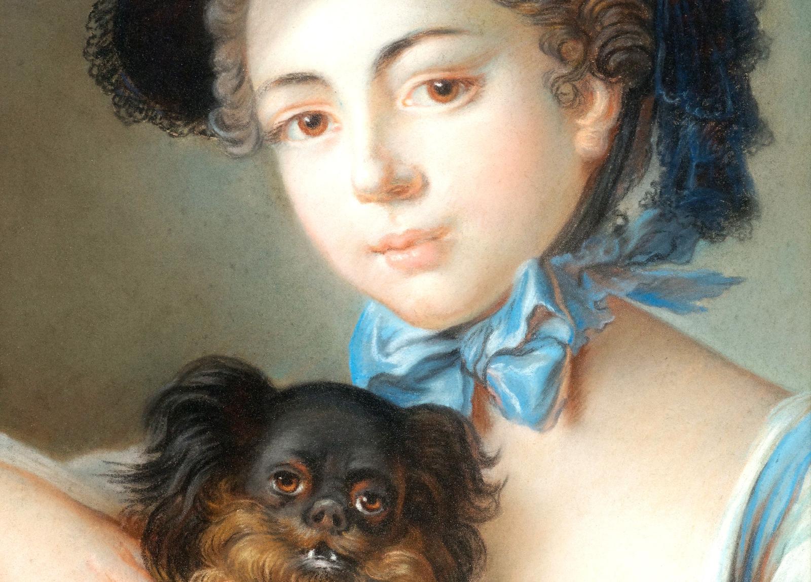 Пьетро Ротари «Портрет девушки с собачкой».