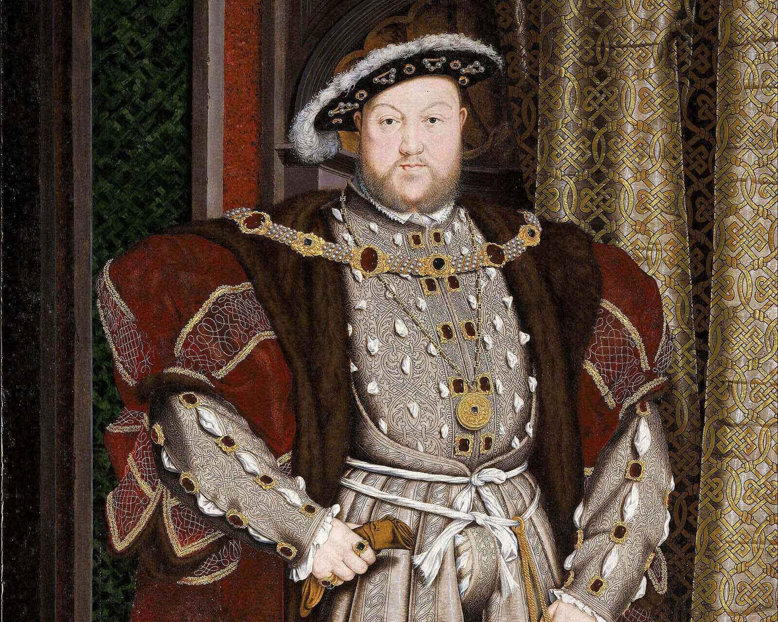 Портрет Генриха VIII. Ганс Гольбейн-Мл.