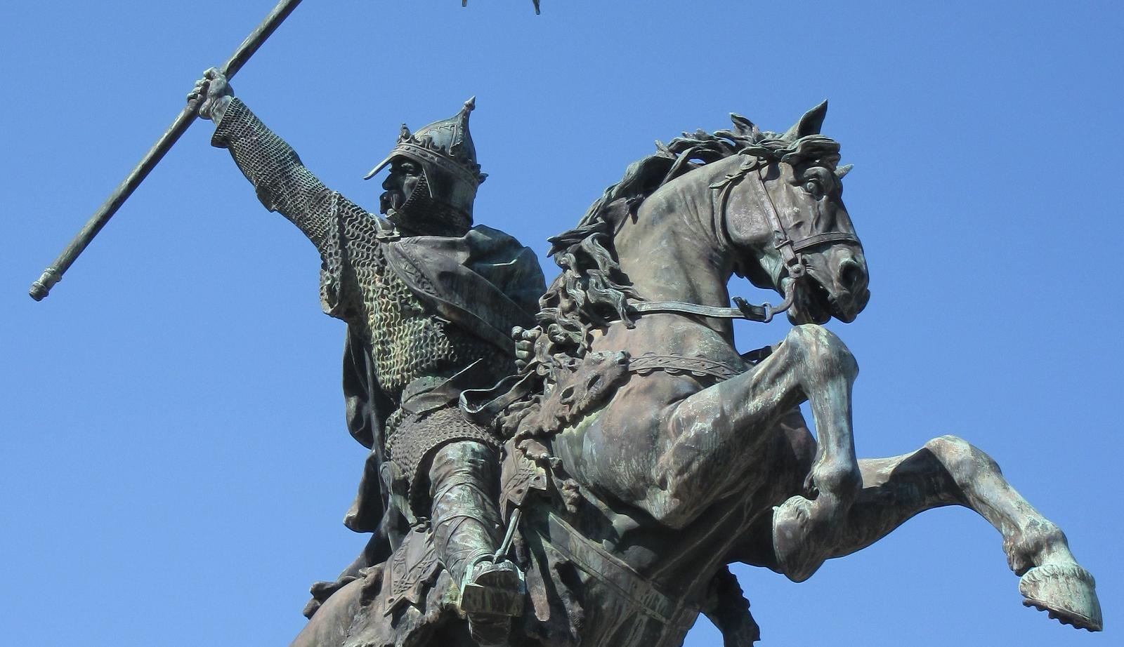 Памятник Вильгельму Завоевателю.
