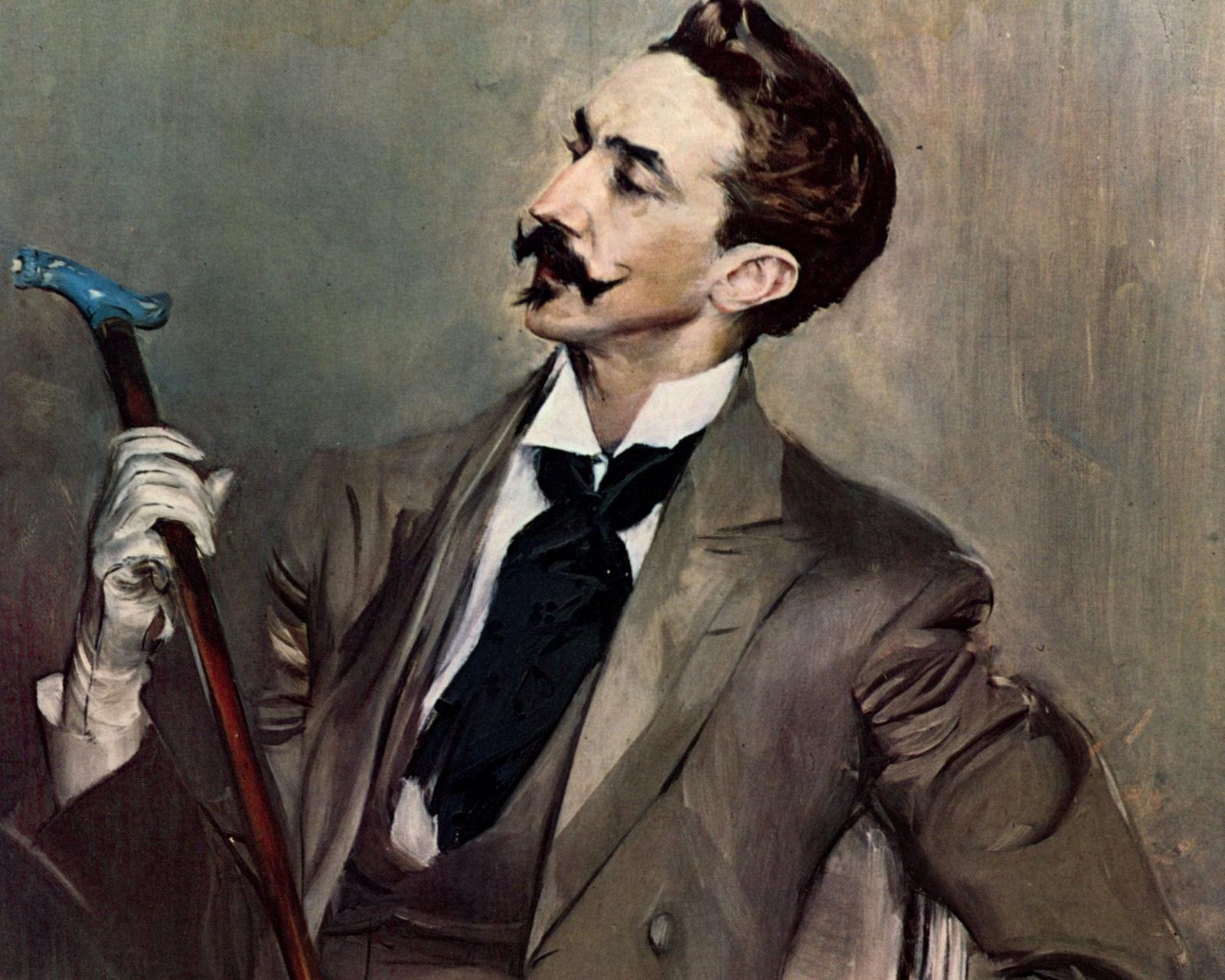 Дж. Больдини. Портрет графа Робера де Монтескью, 1897 год.