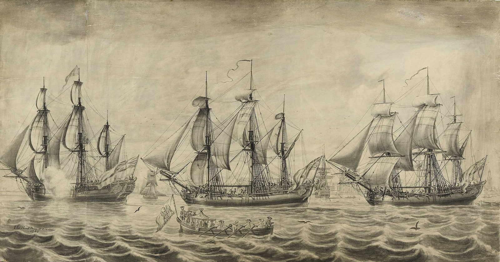 Корабли Компании Гудзонова залива, XVIII век. 