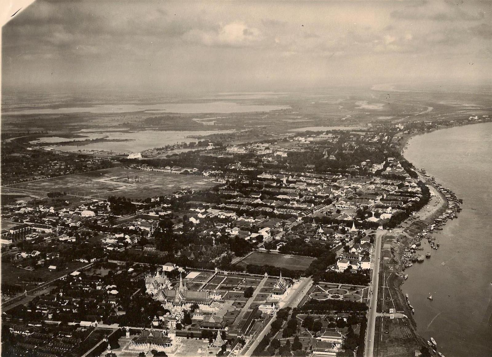 Панорама Пномпеня, 1930-е.