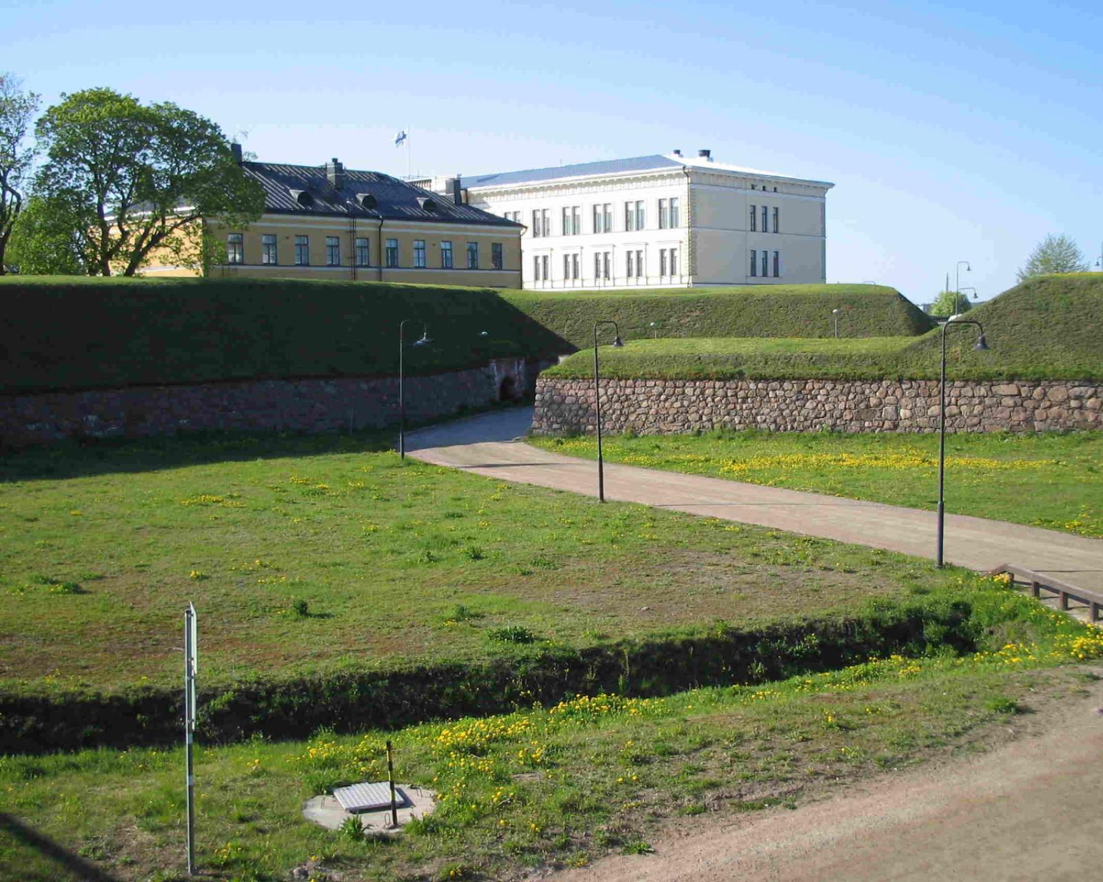 Современный вид Фридрихсгамской крепости.