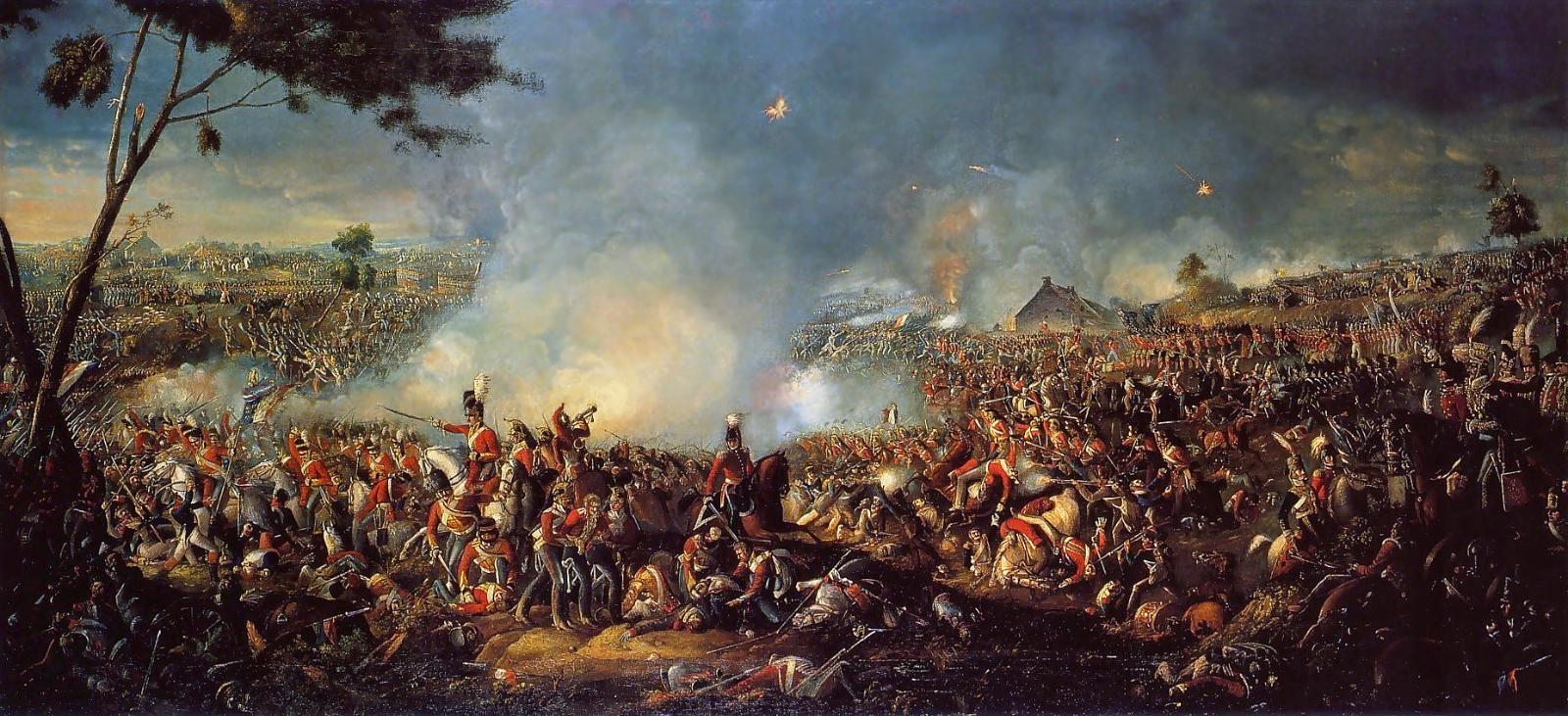 Битва при Ватерлоо. Уильям Сэдлер, 1815. 