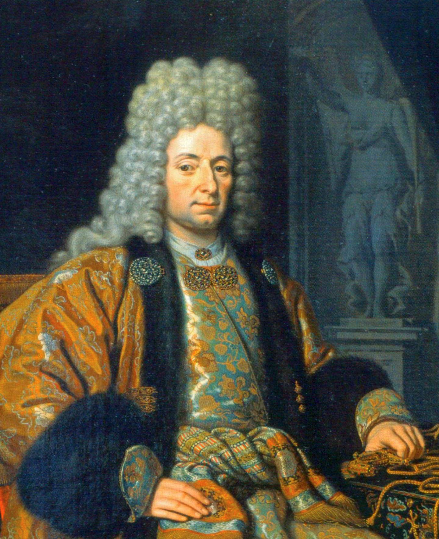 Франц Лефорт. М. Ван Мюссер, 1698.