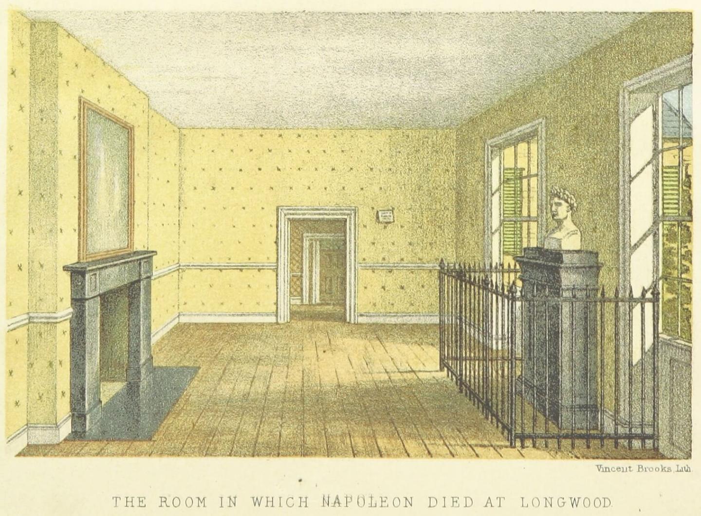 Комната, в которой умер Наполеон.