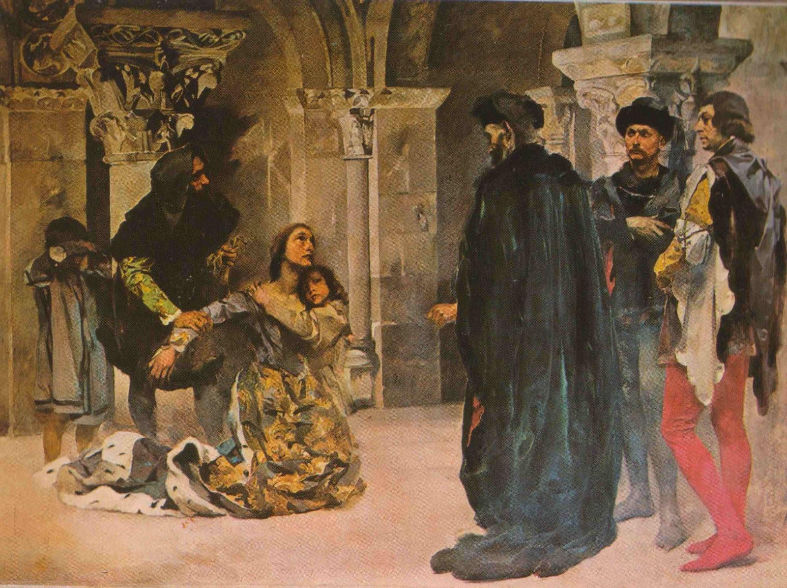 Убийство Инеш де Каштру, Бордало Пинхейро, 1903.