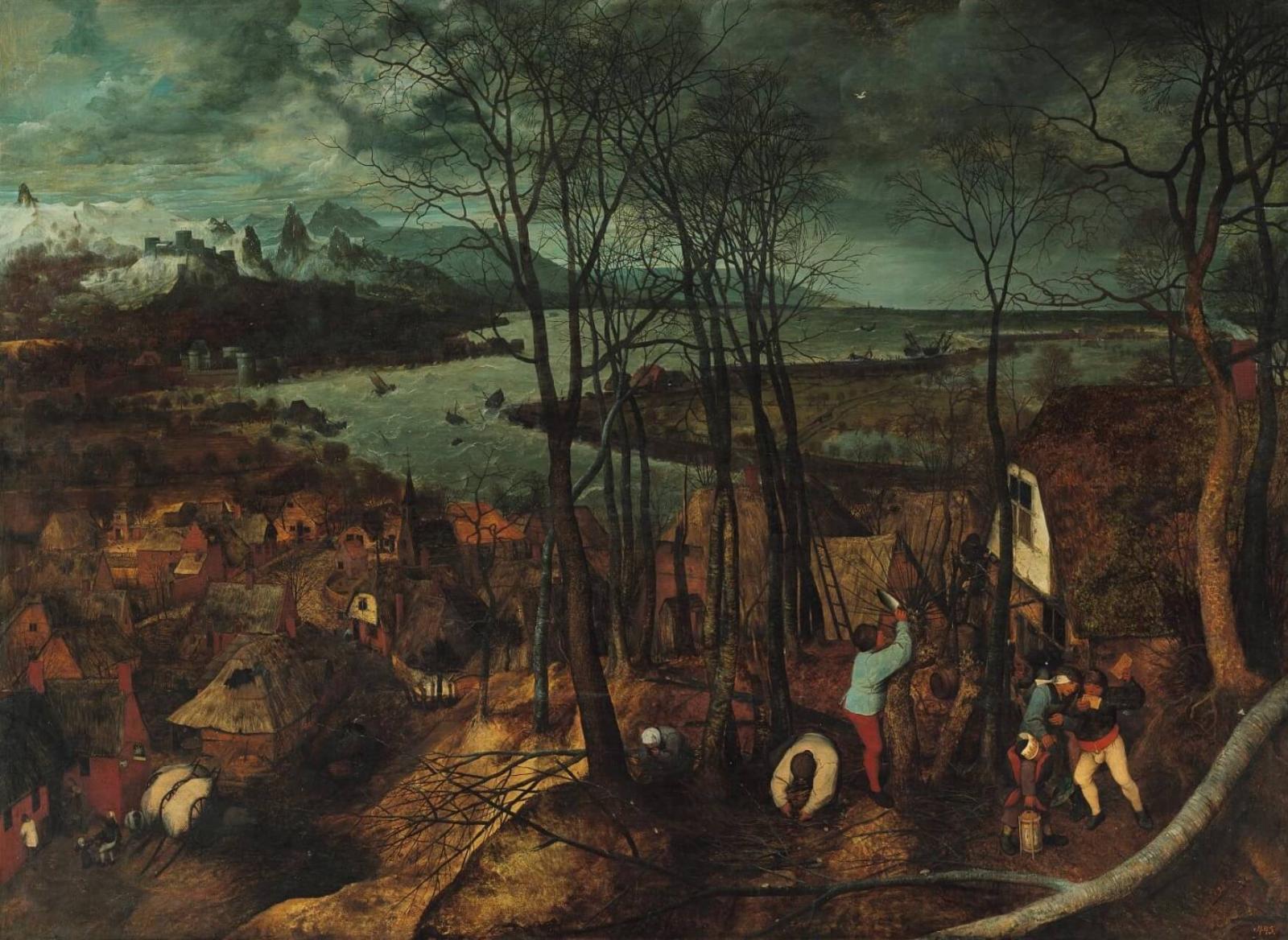 «Сумрачный день», 1565.