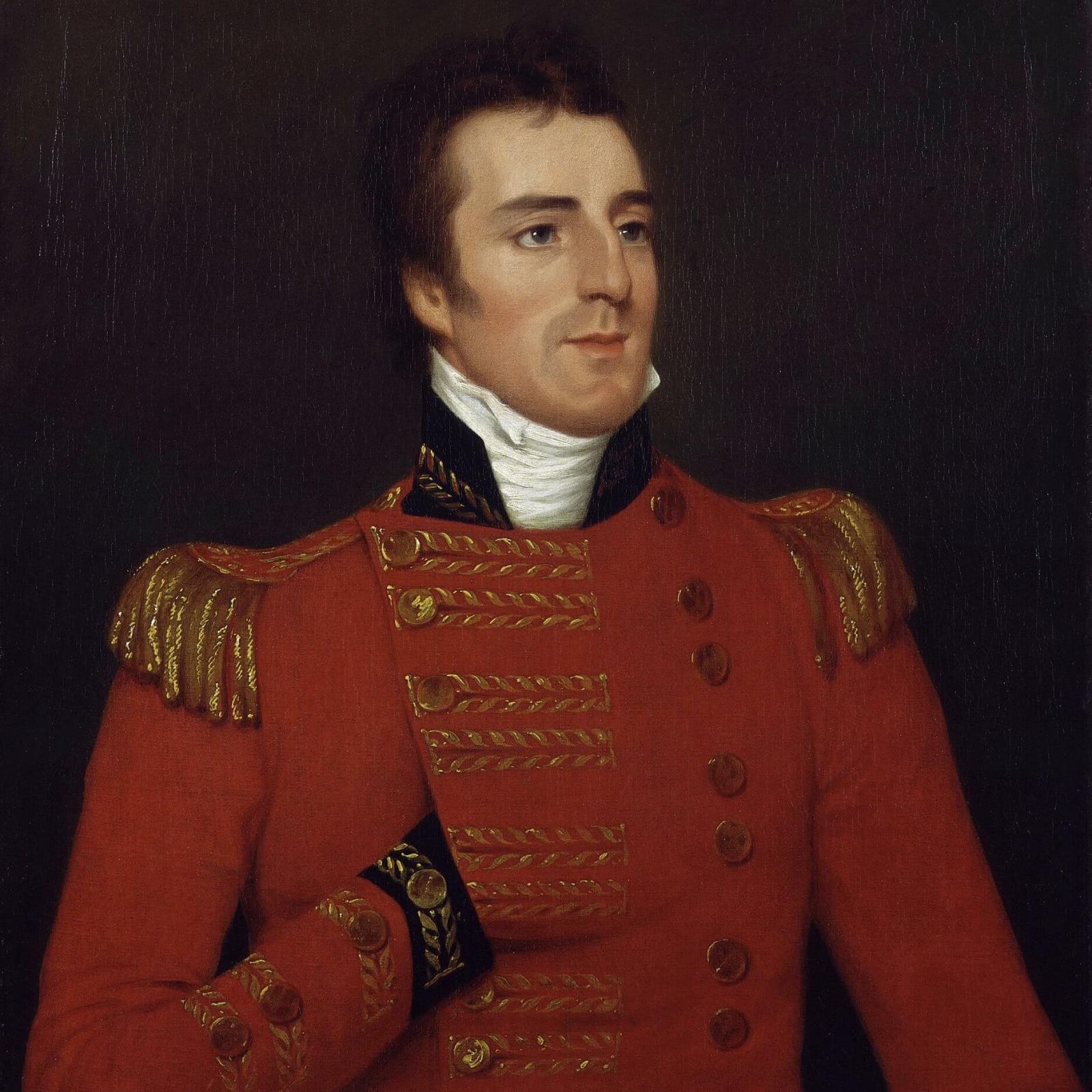 Уэлсли в Индии, в форме генерал-майора, 1804 год.