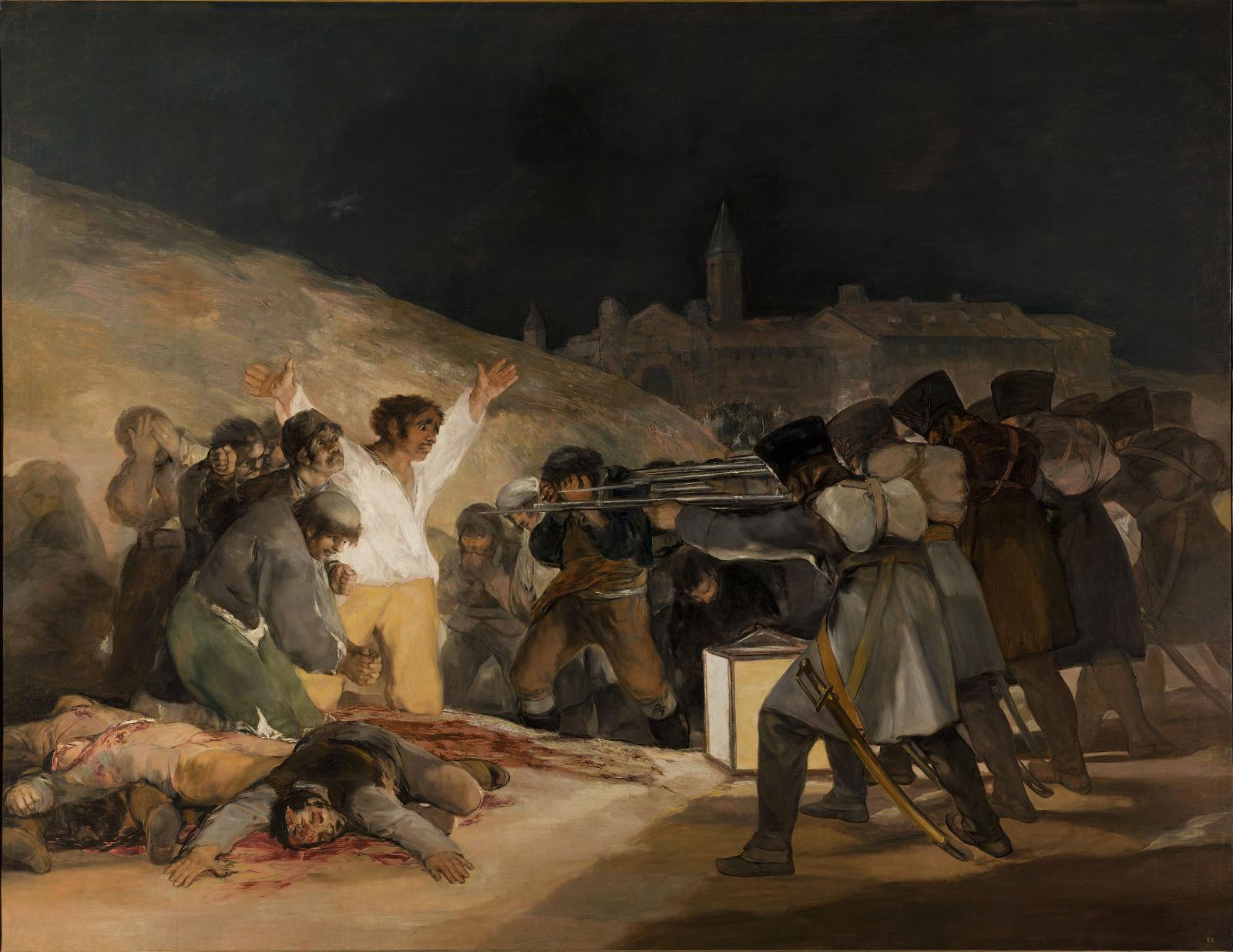 «Третье мая 1808 года в Мадриде», 1814.