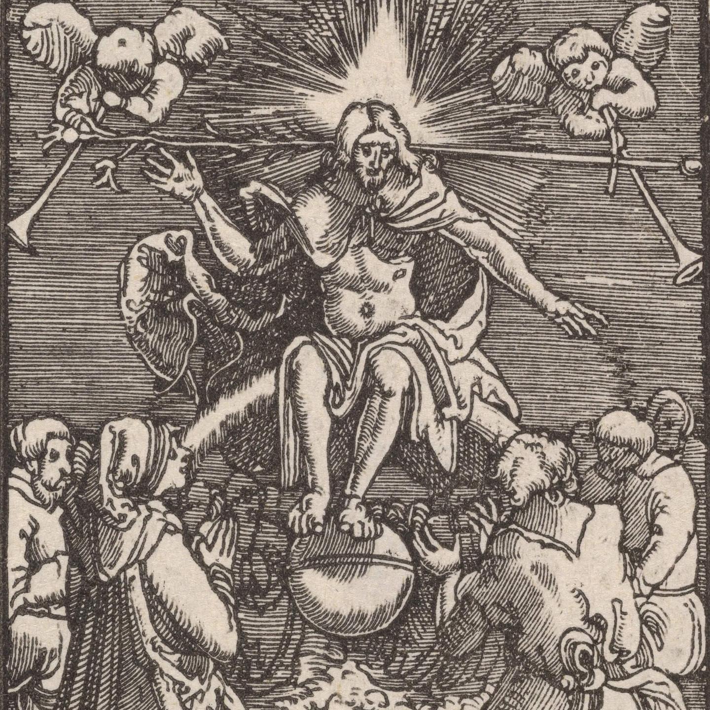 Страшный Суд. Графика 16-го века.