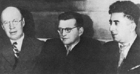 Три «титана»: Прокофьев, Шостакович, Хачатурян. (wikipedia.org) ш3.png