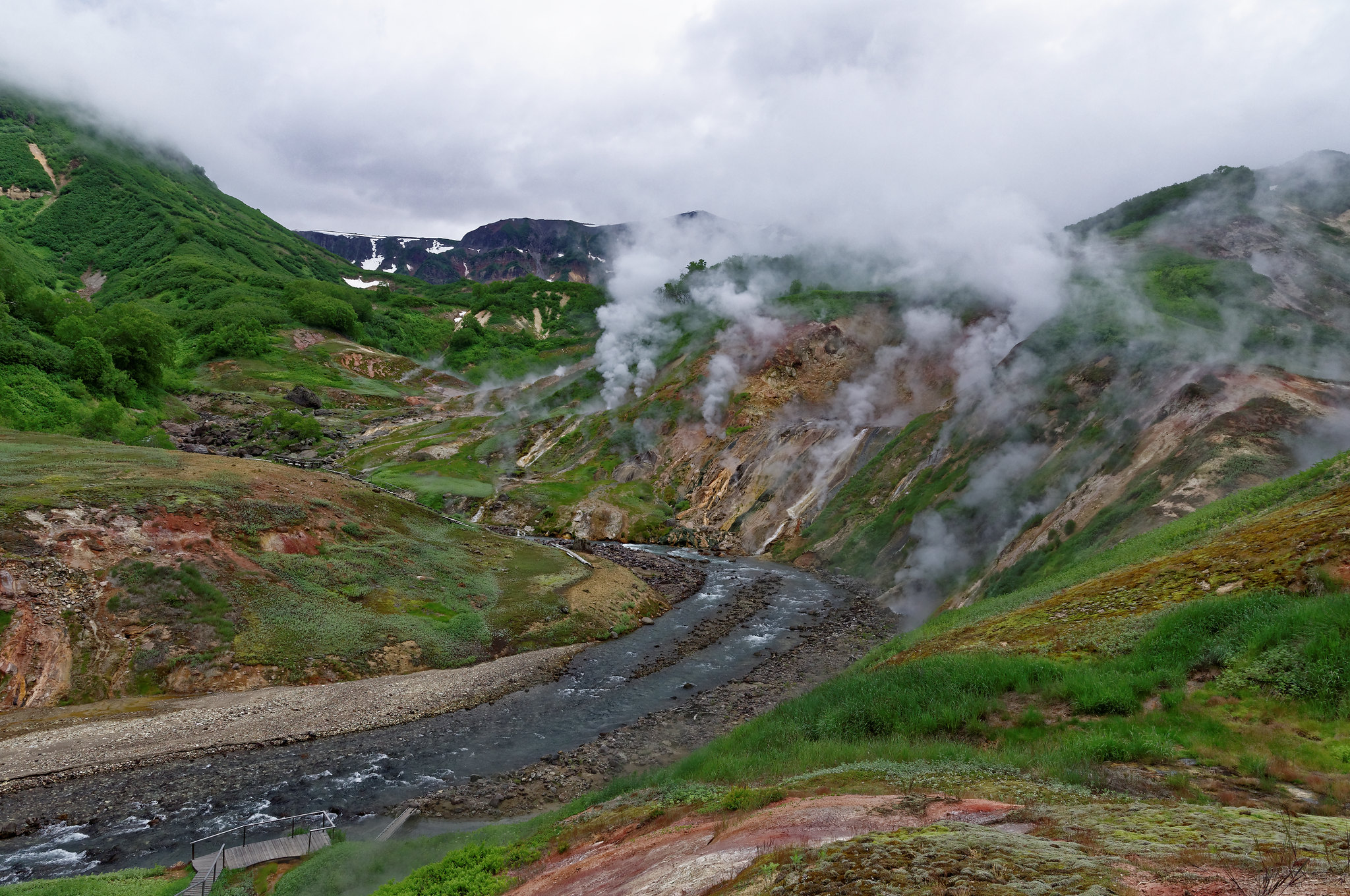 Долина гейзеров.