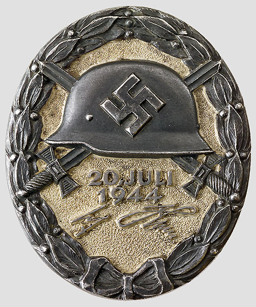 Нагрудный знак «За ранение 20 июля 1944 года»