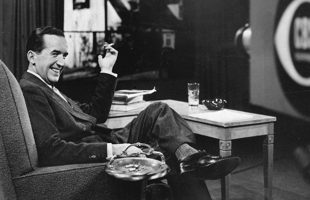 Тележурналист Эдвард Марроу.