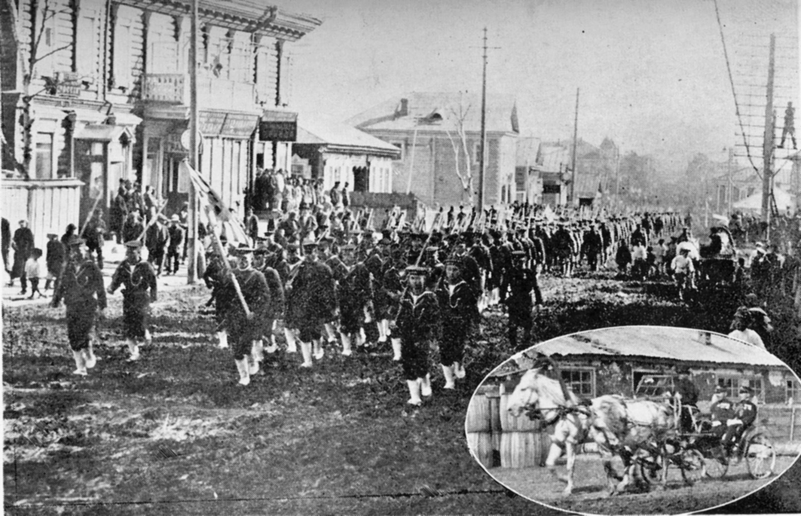 Вступление японских воиск в Николаевск-на-Амуре в 1918 году..jpg