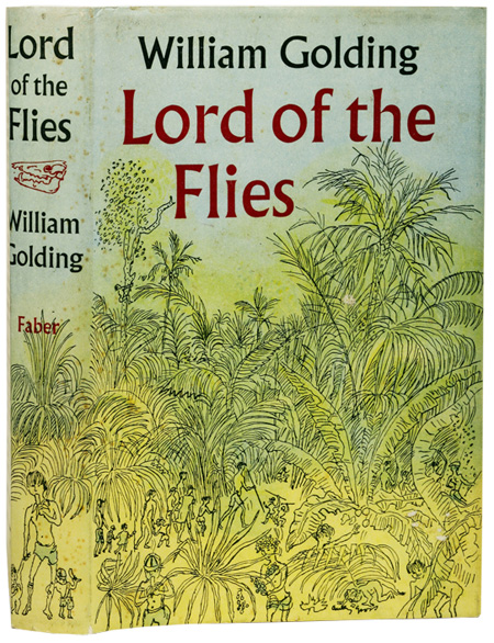 Обложка первого издания романа Уильяма Голдинга «Повелитель мух».jpg